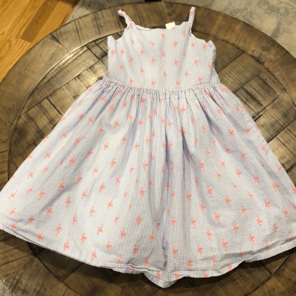 Girls Gymboree Seersucker Dress - Size 8